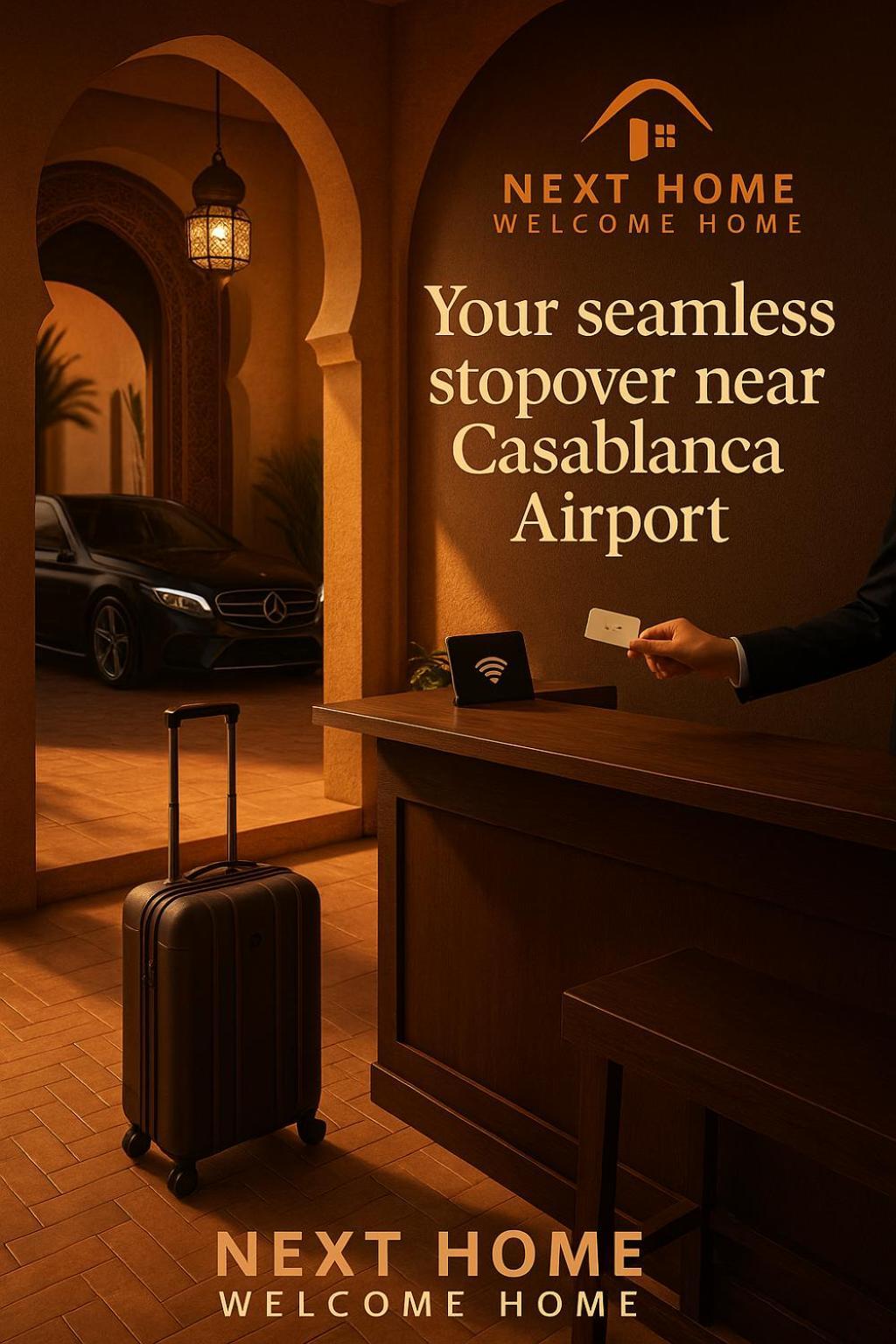 Nexthome - Airport Nouaceur Exterior foto