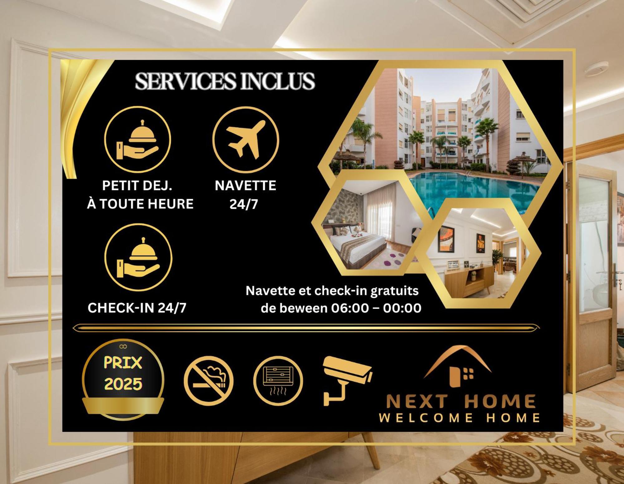 Nexthome - Airport Nouaceur Exterior foto